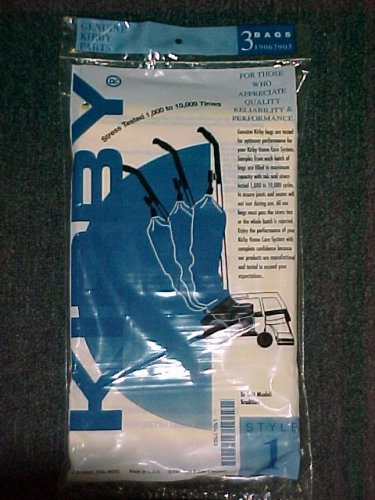 Kirby Style 1 Paper Bags 3 Pk