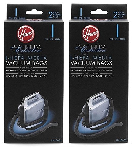 Hoover Type I HEPA Bag (4-Pack), AH10005