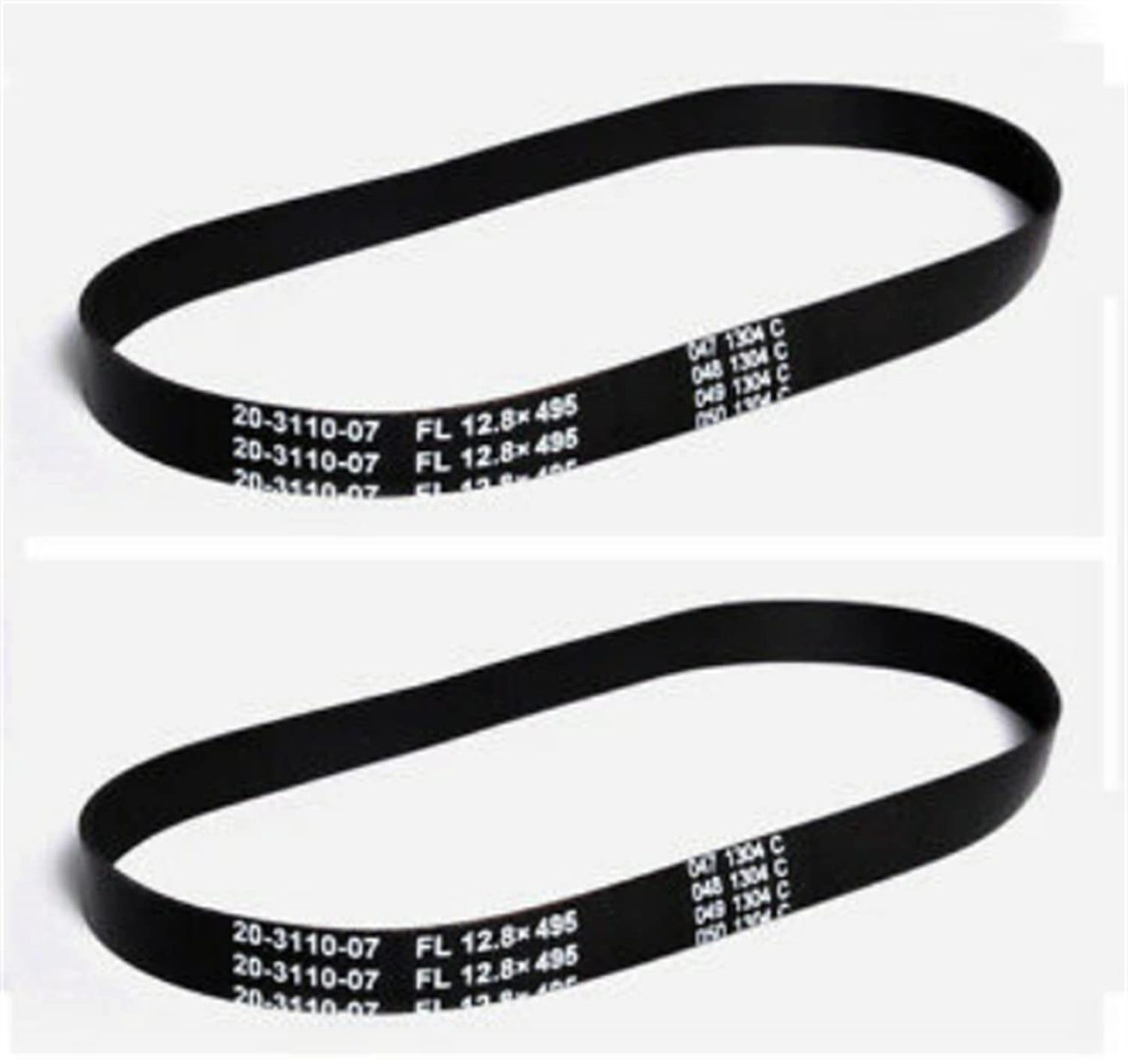 (2) 61110 Vacuum Belt Replaces Compatible with EUREKA Style R For 4870 4875 4885