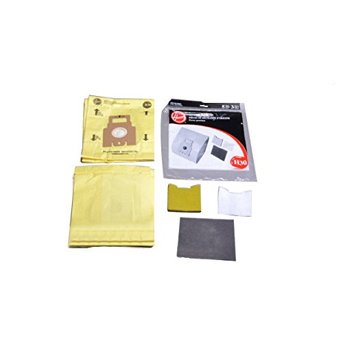 Replacement Part For Hoover Type H30 Plus Telios Canister Vacuum Cleaner 5 Paper Bags # compare to part 40101001