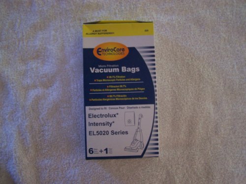 EnviroCare Replacement Designed To Fit Electrolux Intensity EL5020 Series Micro Filtration Vacuum Bag, 6 Bags and 1 Filter