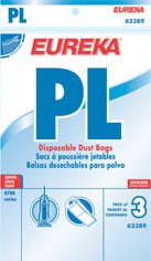 Eureka "MM" Filteraire Vacuum Bags #60296B - Genuine - 3 Pack