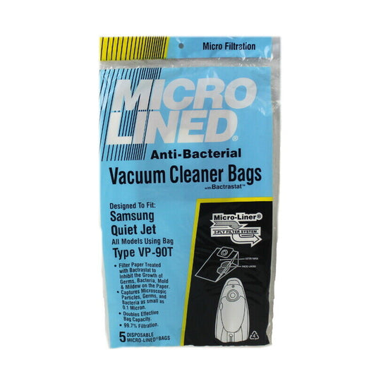 DVC Samsung Quiet Jet VP-90 Micro Allergen Vacuum Cleaner Bags Made in USA [ 300 Bags ]
