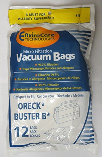 EnviroCare 24 Oreck Buster B Vacuum Bags for PKBB12DW MCV-160 BB-1000-DB