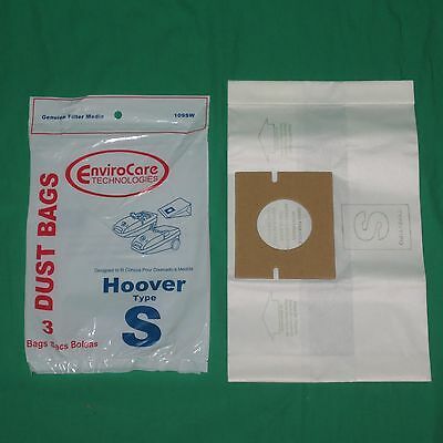 Hoover Style S Canister Vacuum Bags Power Turbo Max Spectrum Windtunnel Type Vac