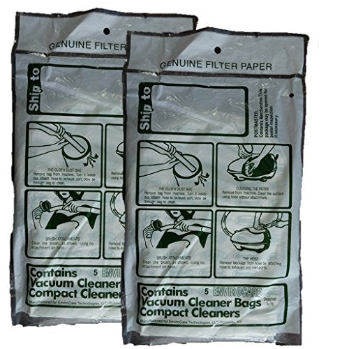 10 Compact Tri- Star Paper Bag Tank Envelope 5PK