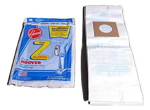 Hoover Microfiltration Vacuum Bags Type Z (4010100Z) 3 pack