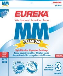 Eureka Vacuum Bags For Eureka Bagged 3 / Box