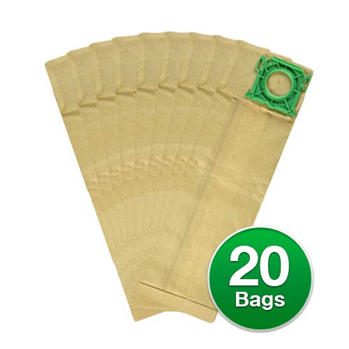 EnviroCare Replacement Micro Filtration Vacuum Bags for Windsor Sensor, Versamatic Plus, Sebo Uprights 10 Bags per Pack (20 Bags)