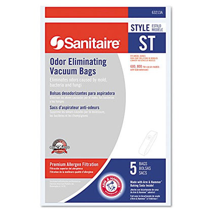 Electrolux Sanitaire 63213B10CT Style ST Disposable Vacuum Bags for SC600 & SC800 Series (Case of 50)