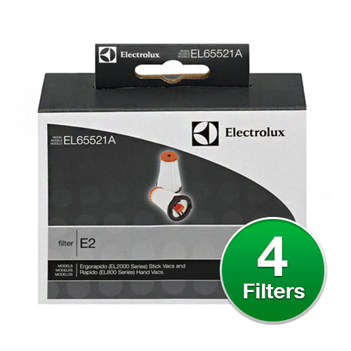 Electrolux EL65521A / E2 Ergorapido Vacuum Filter (2 Pack)