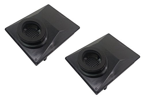 MAYITOP (2) Oval Exhaust Vacuum Filter for Rainbow Rexair E2 Series R12179 R12647B