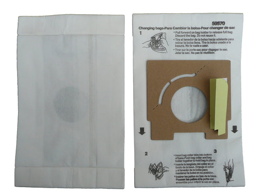 24 Kenmore I Ultra Care 50570 Sears Vacuum Bag, Canister Vacuum Cleaners, 609315, Replaces Sears 20-50570