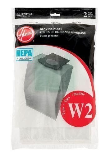 Hoover Type W2 HEPA Bag (6-Pack), 401080W2 Size: (6) Bags, Model: , Hardware Store