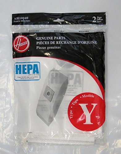Vacuum Cleaner Bags Hoover WindTunnel Y HEPA Pleated Vacuum Filter Bags 6 pack AH10040 902419001
