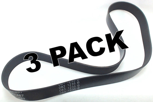 3 Pk,Genuine Bissell Total Floors Pet Vacuum Belt, 2031730