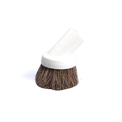 Replacement Part For Fit All Residential Vac Cleaner 1 1/4 in. Beige Horse Hair Deluxe Dust Brush # 32-1600-97