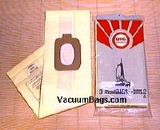 Kirby Style 2 Vacuum Bags / 3 pack - Generic (Vertical Oval Opening - NOT ROUND*)