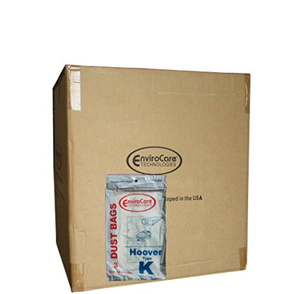 1/2 Case (25 pkgs) Hoover Spirit Style K Canister Vacuum Cleaner Bags