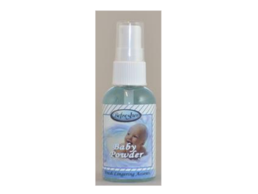 Genuine Rogers Refresher 2oz Spray - Baby Powder Scent - 621397
