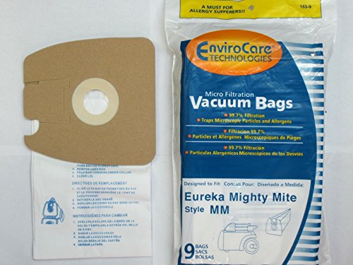 18 micro filtration Vacuum Bags for Eureka MM Mighty Mite 3670 and 3680 Canister
