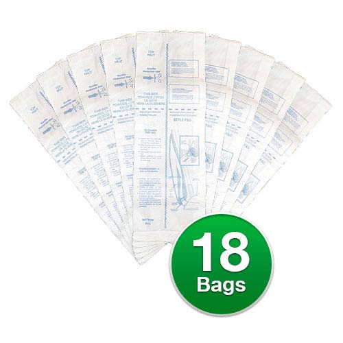 EnviroCare Replacement Vacuum Bags for Eureka F&G Sanitaire, Kenmore 5062, White Westinghouse, Koblenz, Singer SUB-1, Commercial, Imperial, ESP, 52320A-12, 57695A-12, 200, 600, 1400 (2 Pack)