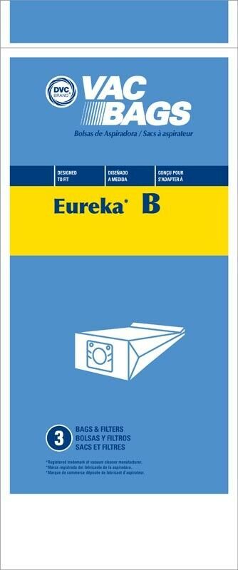 Eureka Style B Canister 52329C Vacuum Cleaner Bags by DVC Made in USA