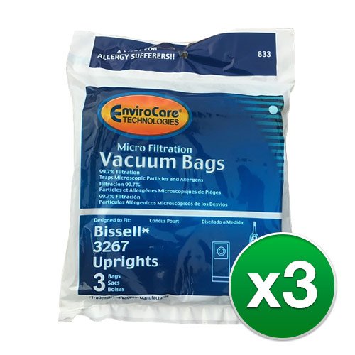 EnviroCare Replacement Vacuum Bag for 99321 / 32671 / 3267 (3 Pack)