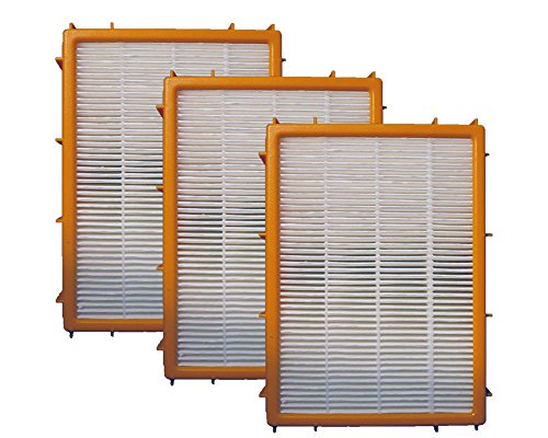 3 Eureka HF2 HEPA Pleated Vacuum Filters Ultra Smart Boss Omega UltraSmart Cyclonic Whirlwind