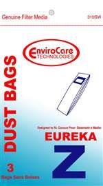 Eureka Paper Bag Style Z Ulta 3 Pack Replacement #310SW