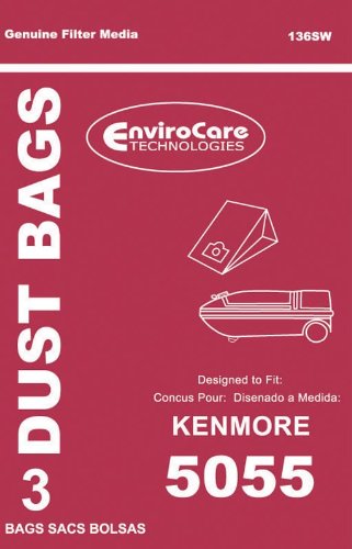PAPER BAG, KENMORE 5055 CANISTER ENV 3PK