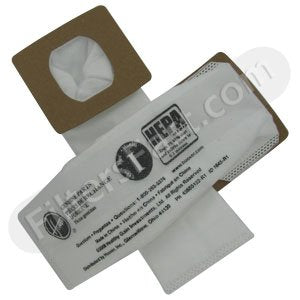 Hoover type I hepa bags 3 pack Enviromental