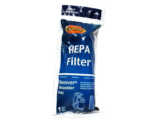 EnviroCare Replacement HEPA Vacuum Cleaner Filter Designed to fit Hoover Shoulder Vacuum