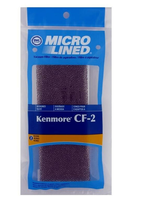 Kenmore CF-2 Micro Allergen Vacuum Cleaner Filter DVC Made In USA