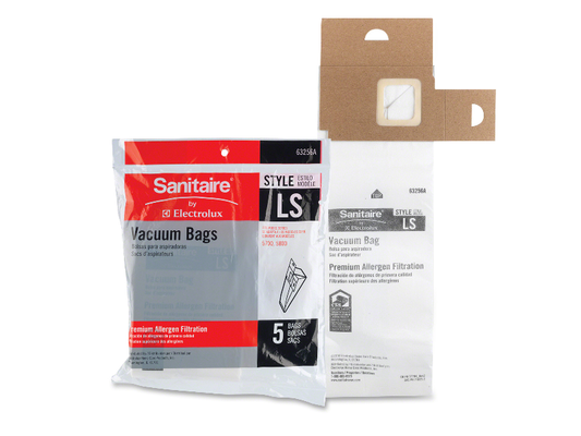 Genuine Eureka Sanitaire Style LS Allergen Filtration Vacuum Bags 63256A-10 Vac