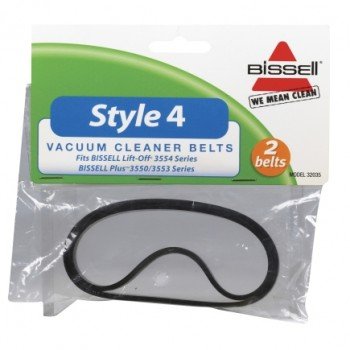 Bissell Upright 3554 Style 1 & 4 Belts 2 Pk Part # 32035