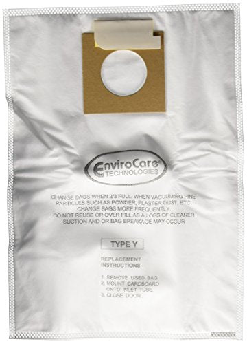 EnviroCare Replacement Allergen Vacuum Bags Designed to Fit Hoover WindTunnel Type Y Uprights 3 Pack