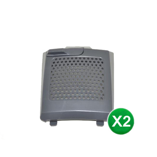 (2) Proteam 841708, Genuine Exhaust Filter Door, Pro 10, Backpack Vac (2 Pack)
