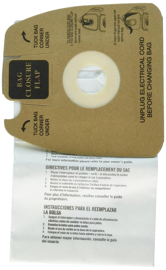 Genuine Eureka Sanitaire Style MM Premium Allergen Vacuum Cleaner Bags 63253A-10 [3 Loose Bags]