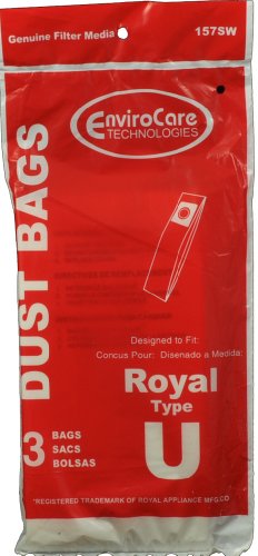 3 Pack Dirt Devil Type U Vacuum Cleaner Bags
