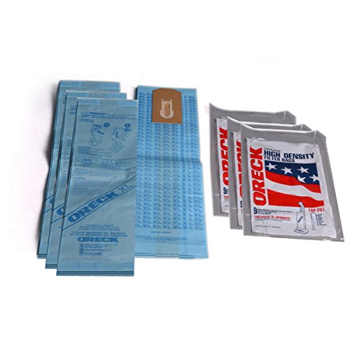 Oreck PK80009 Commercial Upright Vacuum Disposable 27 Bags, For Upright Vacuums