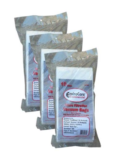30 ProTeam 103191 Vacuum Cleaner Bags Model Everest Backpack Li'l Hummer 103218, 103219, 103244