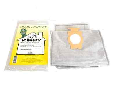 Genuine Kirby Odor Active Charcoal Cloth Vacuum Cleaner Bags Style F, G3 4 5 6