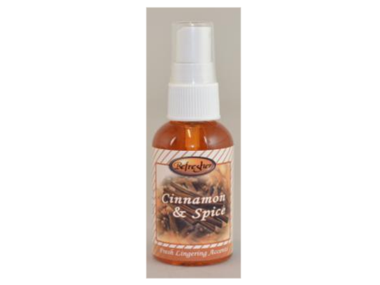 Genuine Rogers Refresher 2oz Spray - Cinnamon and Spice Scent - 621403