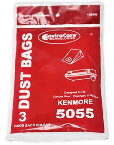 EnviroCare Genuine Kenmore 3 Pack 5055 Canister Dust Bags