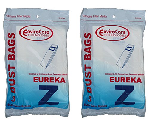 6 Eureka Sanitaire Ultra/Electrolux Z Upright Vacuum Cleaner Bags