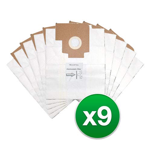 Eureka 6975, 6990, Style MEGA Canister Vacuum Cleaner Paper Bags 3Bags/Pack # 312 (9 Bags)