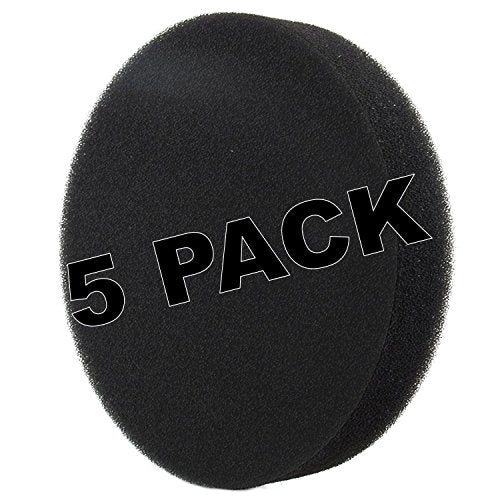 5 Pk, Bissell PreMotor Filter for Powerforce Helix Upright Vacuums, 1608225