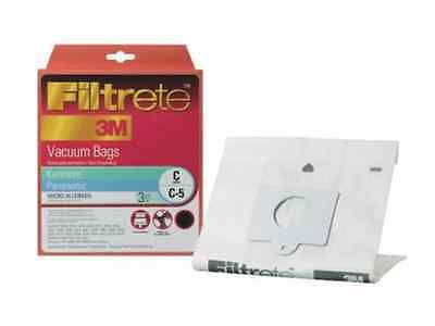 Kenmore Panasonic Vacuum Bags C C-5 C5 Q 5055 50558 50557 Micro Allergen by 3M [3 Bags]