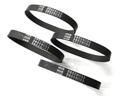 1 X Hoover 40201160 Windtunnel Agitator Belts, Hoover 38528033 4-Pack by Replacment